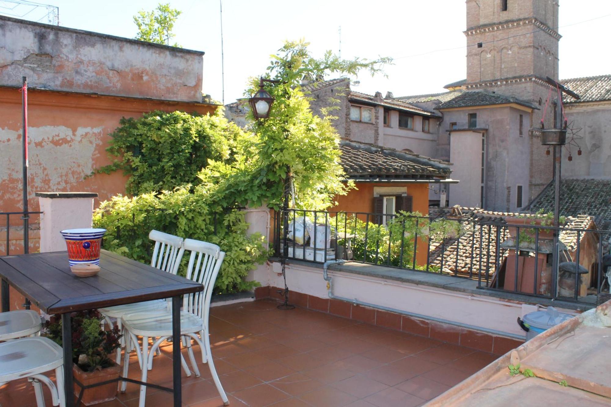 Casa Greco - Attico Con Terrazza, Trastevere Rome Exterior photo